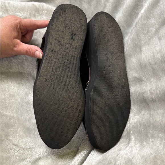 Madden Girl Black Patent Leather Platform Oxford Loafers - Picture 12 of 12